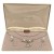 Krementz 14K White Gold Overlay Rhinestone Necklace Earring Set