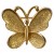 Sarah Coventry Gold Plated Gypsy Butterfly Brooch 1970s