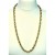 1980s Trifari Long Gold Tone Oval Link Chain Necklace