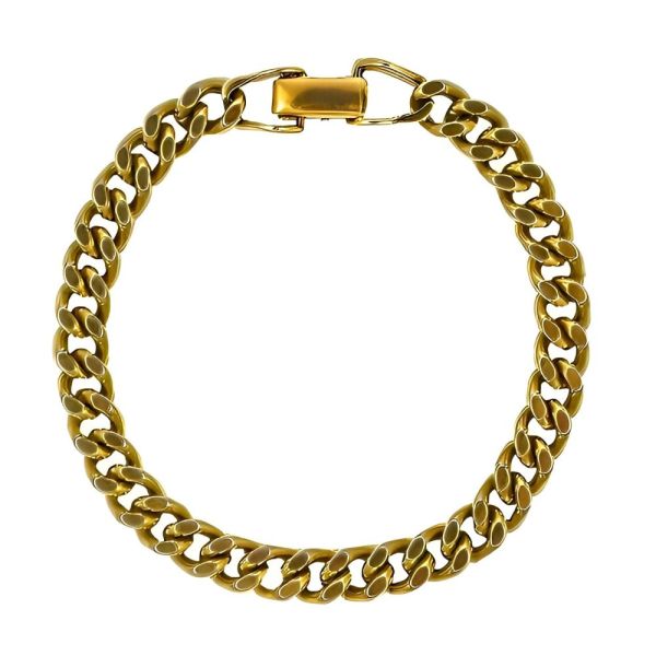1970s Avon Gold Plated Classic Style Wristchain Bracelet