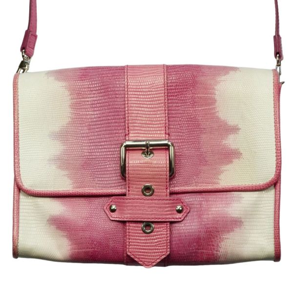 Kate Moss for Longchamp Leather Snake Effect Handbag