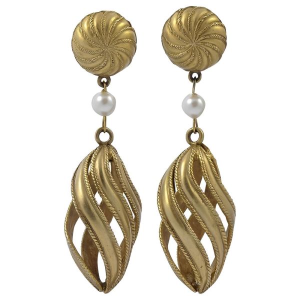 Earrings for long frocks hotsell
