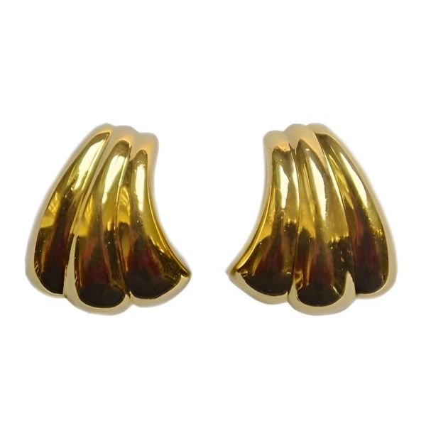 Grosse Gold Tone Clip-on Earrings circa 1980s