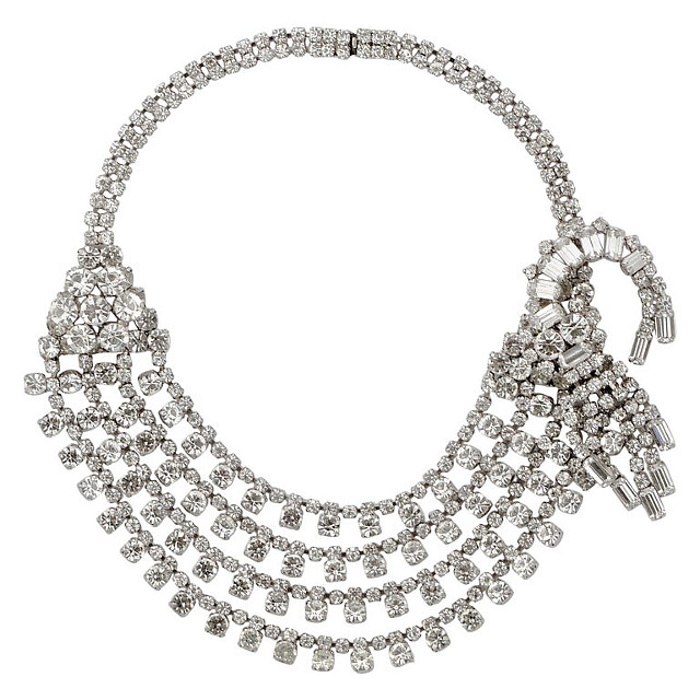 Glamazon Diamante Collar Necklace | Necklaces | Accessorize UK