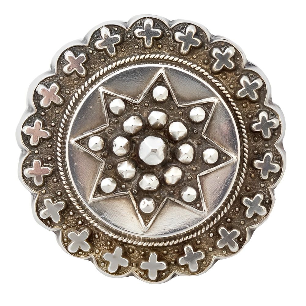 Victorian silver brooches discount