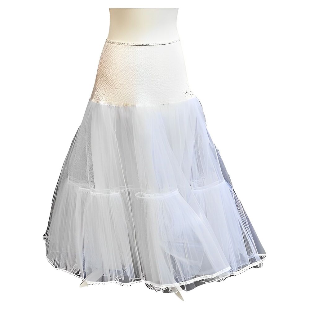 Ronald Joyce London White Net Petticoat circa 1950s