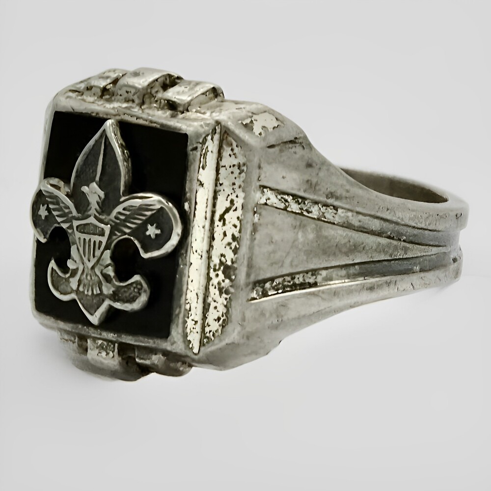 Sterling Silver Scouts Ring circa 1930s | Arabella Bianco
