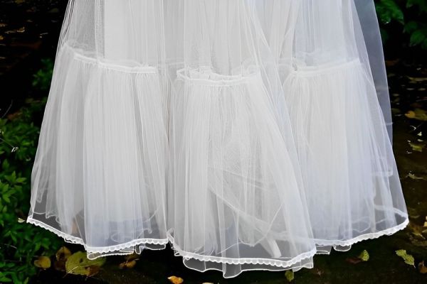 Ronald Joyce London White Net Petticoat circa 1950s