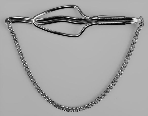 Vintage Silver Tone Tie Clip circa 1930s